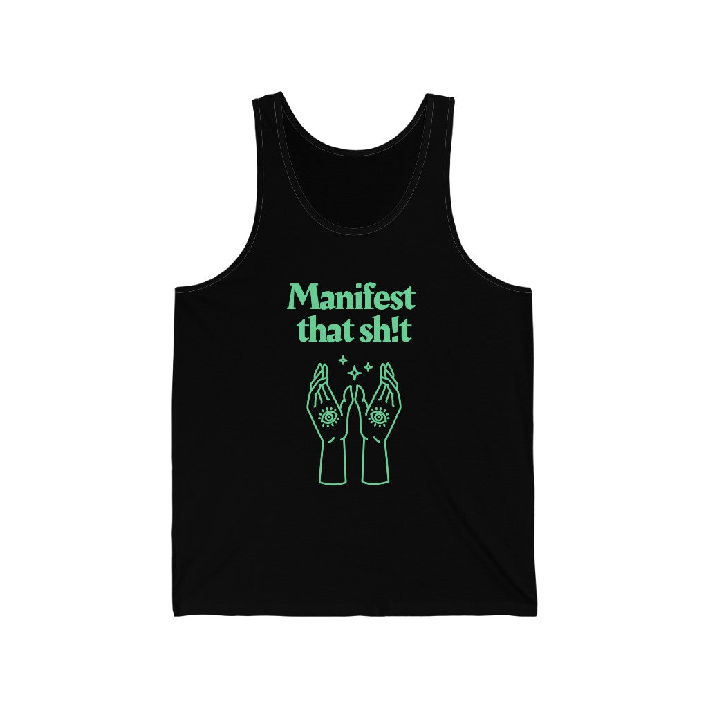 Manifest That Sh!t Tank-Top (Green)