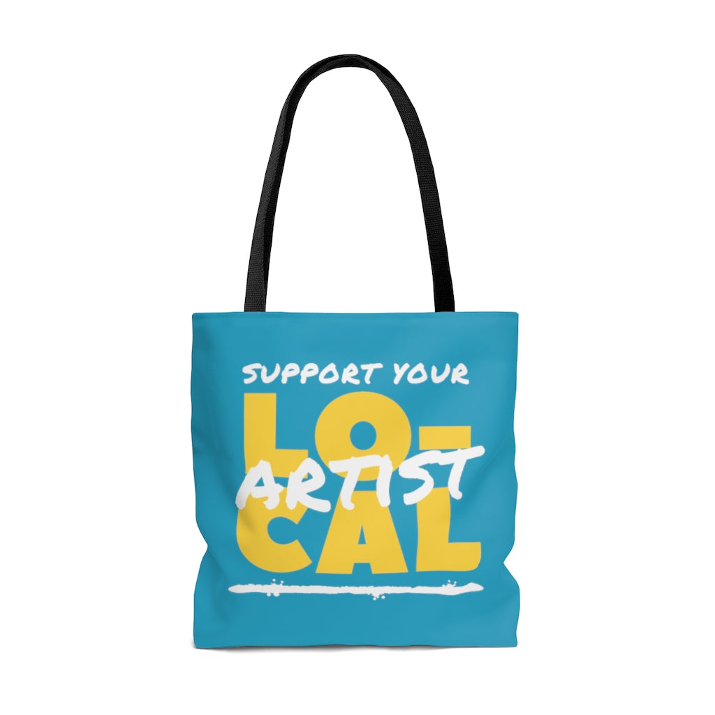 Support Your Local Artist Tote Bag (Yellow)