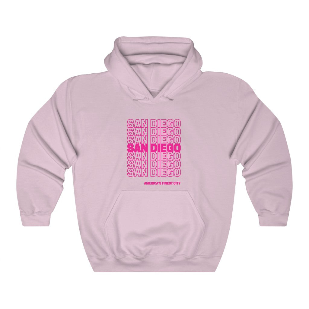 San Diego "Thank You" Hoodie (Pink)