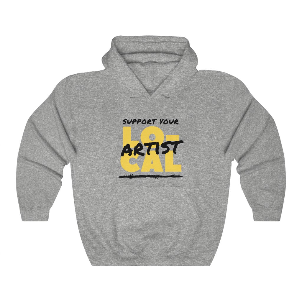 Support Your Local Artist Hoodie (Yellow)