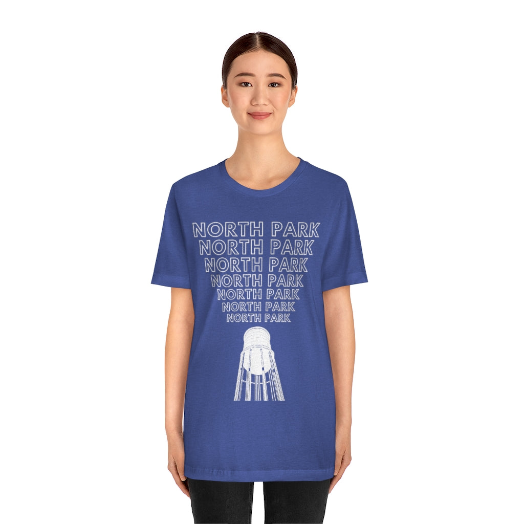 "Yell North Park" Water Tower T-Shirt