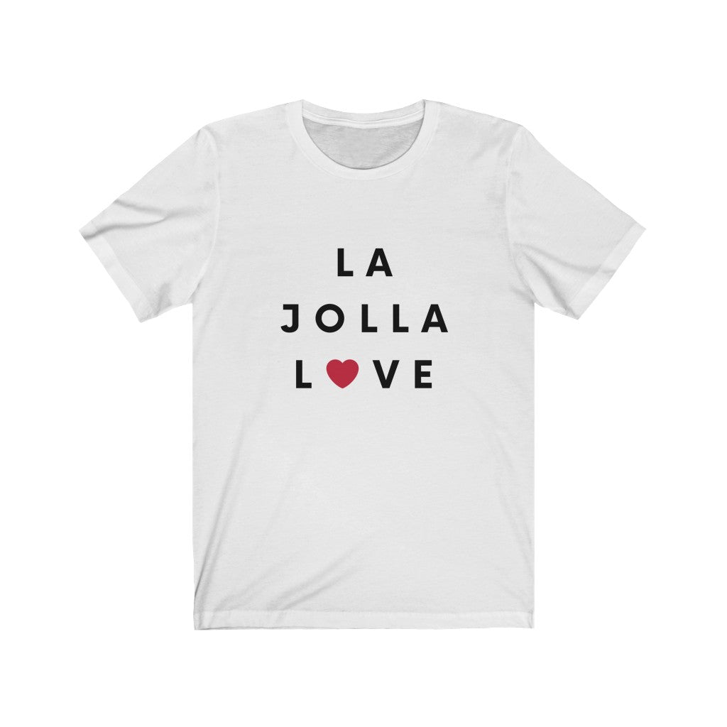 La Jolla Love Tee, San Diego Neighborhood T-Shirt (Unisex) (Multiple Colors Avail)