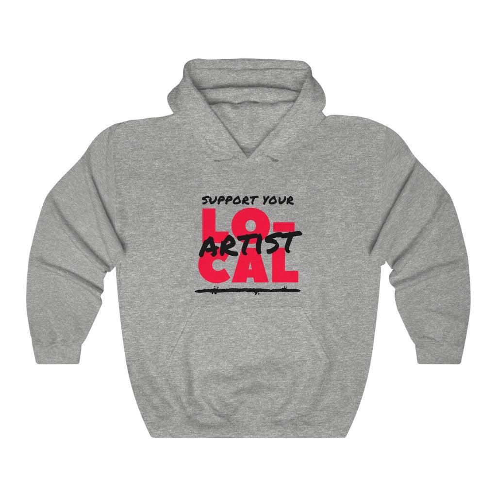 Support Your Local Artist Hoodie (Red)