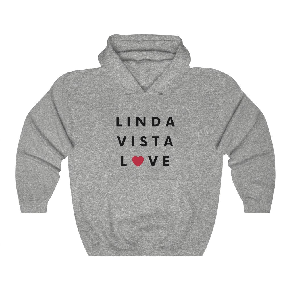 Linda Vista Love Hoodie, SD Hooded Sweatshirt (Unisex)