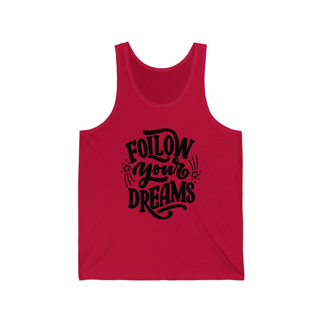 Follow Your Dreams Tank-Top (Black)