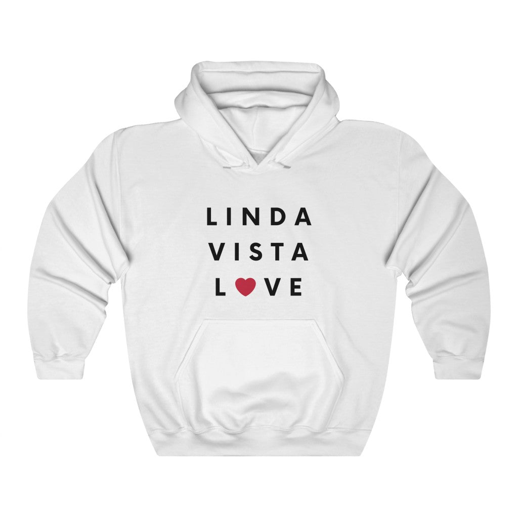 Linda Vista Love Hoodie, SD Hooded Sweatshirt (Unisex)