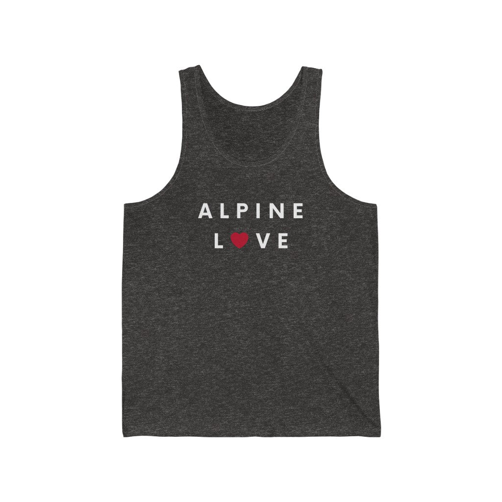 Alpine Love Tank, SD Sleeveless T-Shirt (Unisex)