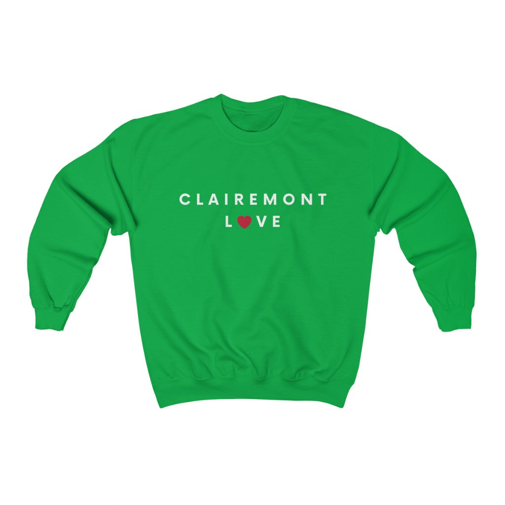 Clairemont Love Sweatshirt, San Diego Neighborhood Sweater (Unisex) (Multiple Colors Avail)