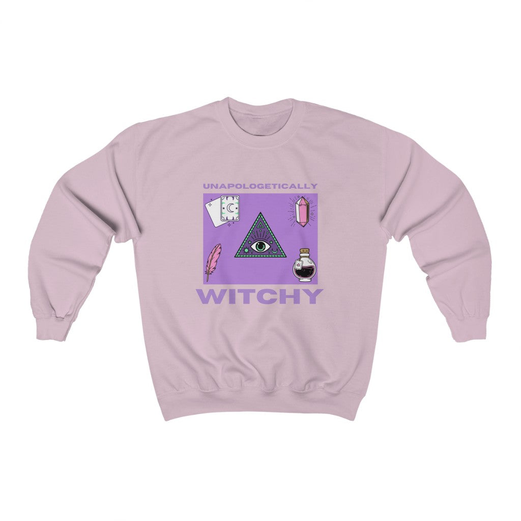 Unapologetically Witchy Sweatshirt (Purple)