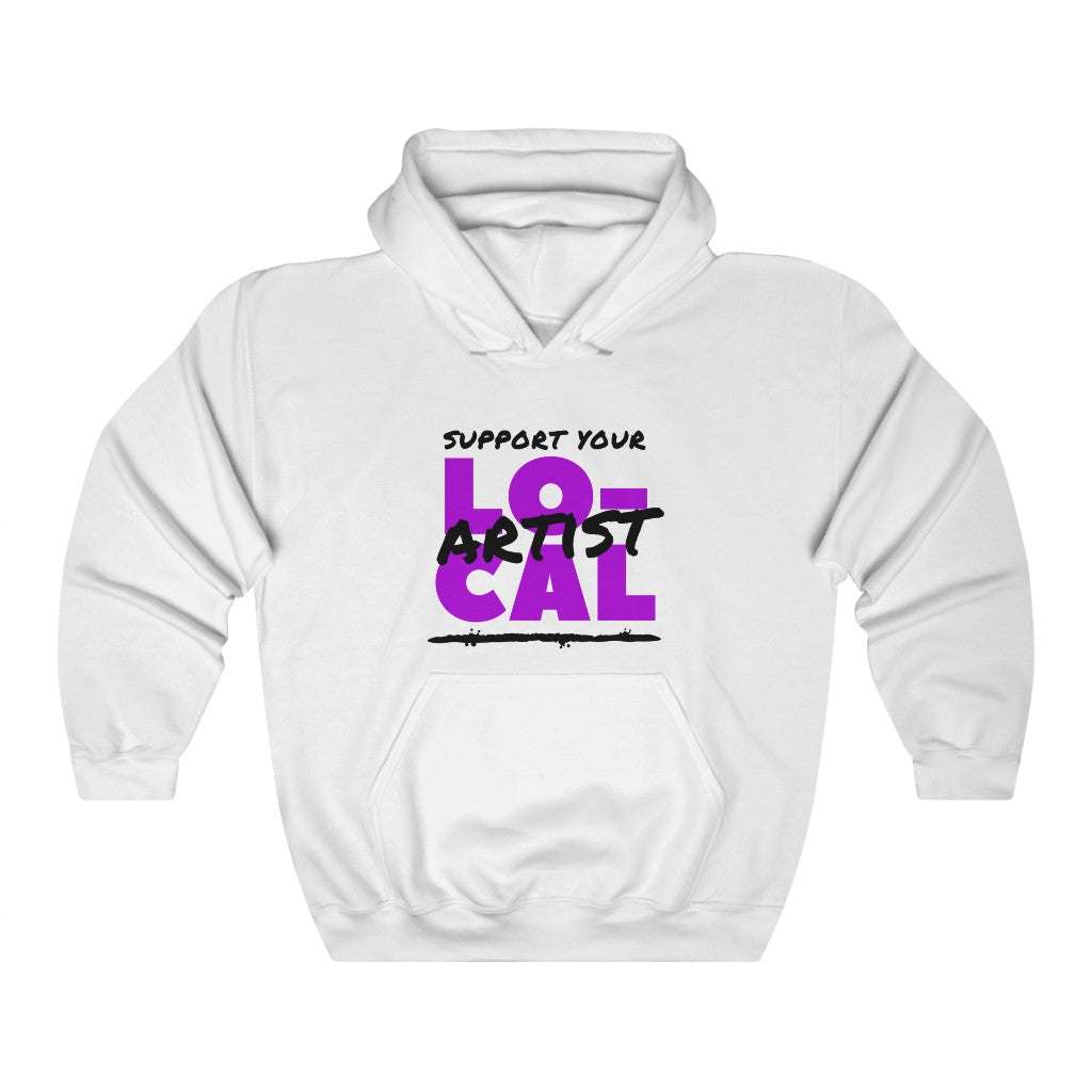 Support Your Local Artist Hoodie (Purple)