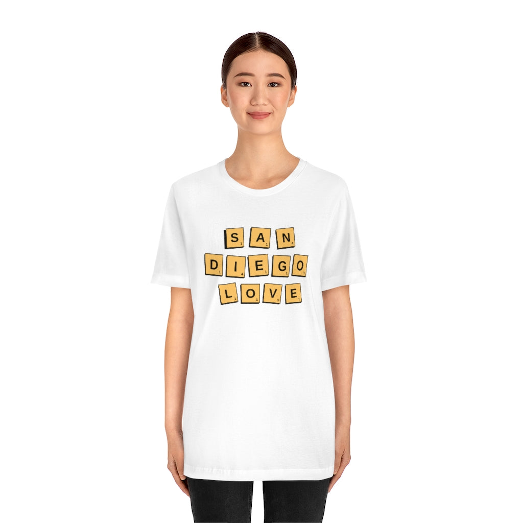 San Diego Scrabble T-Shirt