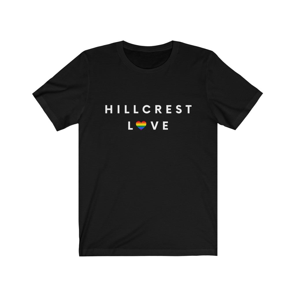 Hillcrest Love Tee, San Diego Neighborhood T-Shirt (Unisex) (Multiple Colors Avail)