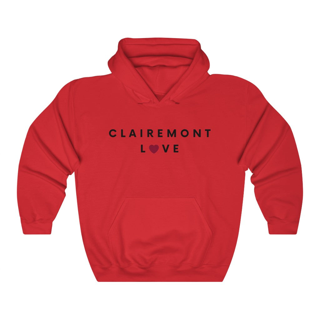 Clairemont Love Hoodie, San Diego Neighborhood Hooded Sweatshirt (Unisex) (Multiple Colors Avail)