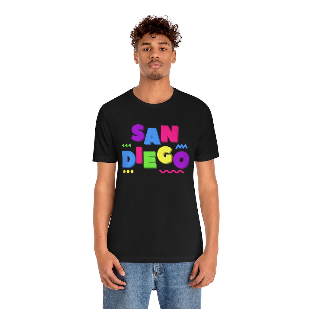 Colorful San Diego T-Shirt