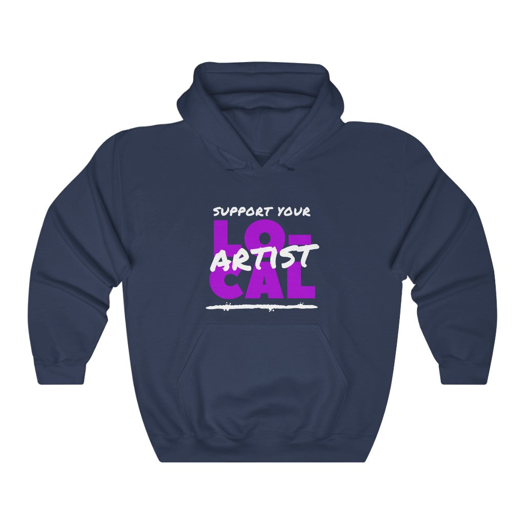 Support Your Local Artist Hoodie (Purple)