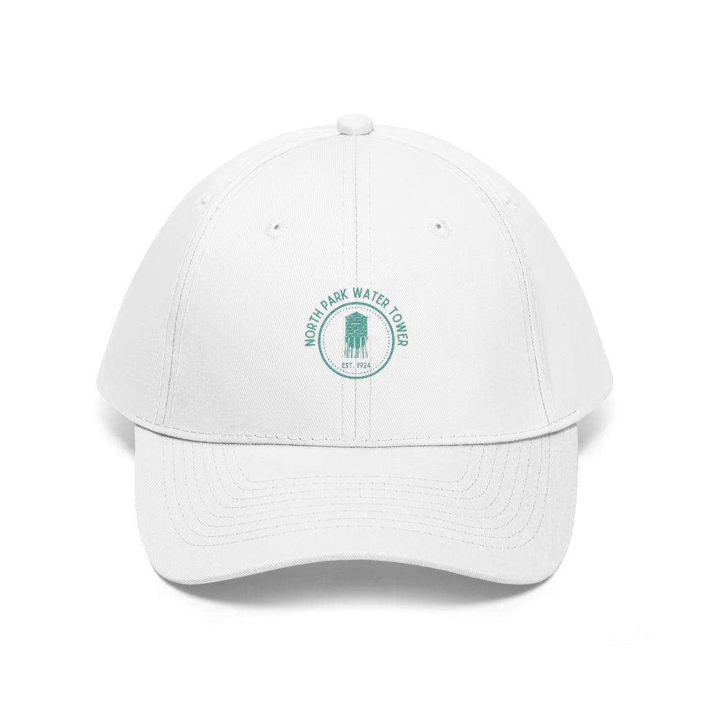 North Park Water Tower Est. Dad Cap (Green)