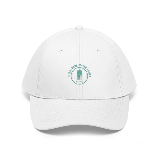 North Park Water Tower Est. Dad Cap (Green)