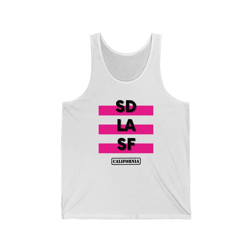 SD LA SF Tank (Pink)