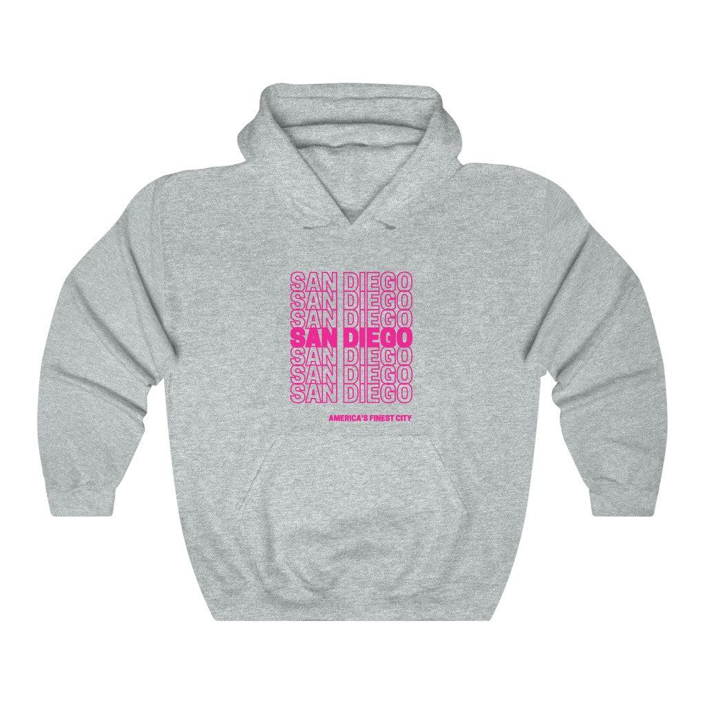 San Diego "Thank You" Hoodie (Pink)